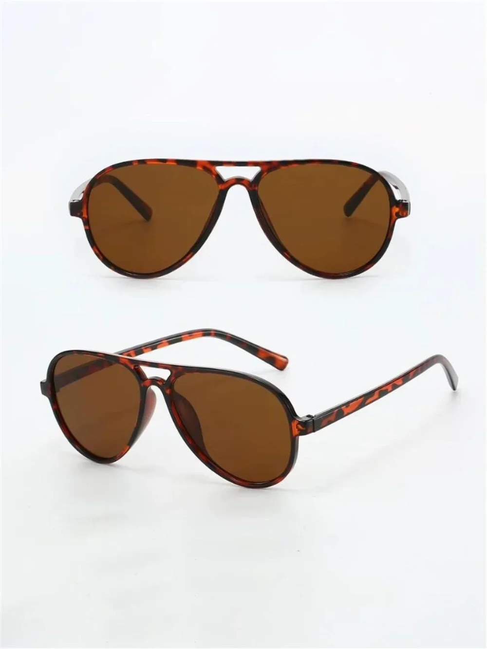 Retro Fashion Leopard Print  Sunglasses